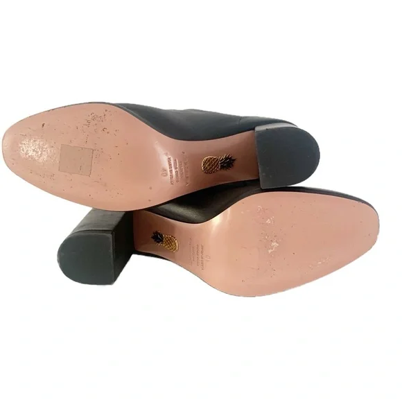 Aquazzura Boogie Bootie Italian Black Women’s Size 40 US Size 9 - Picture 9 of 10